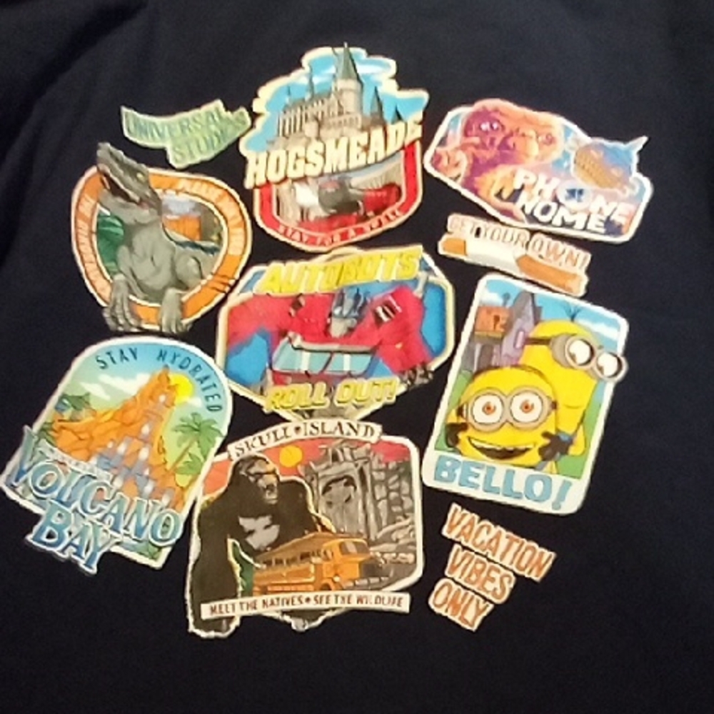 Universal Studios Men's 3XL Dark Blue Raincoat Promo Theme Park Harry Potter